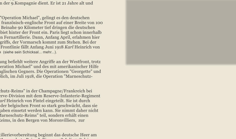 Frontlinie Sept.1914 Frontlinie Ende Mai 1918 Frontlinie Mitte September 1918